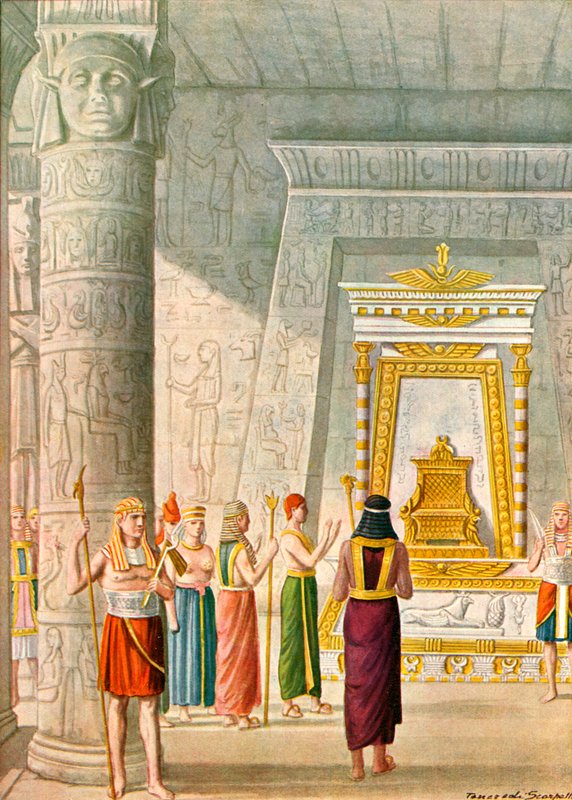Egypten - Templets vogtere af Tancredi Scarpelli