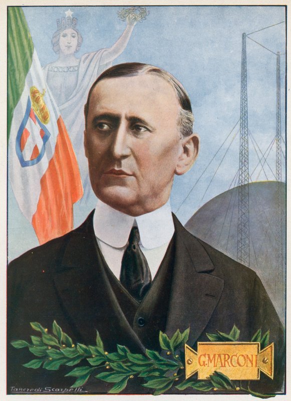 Guglielmo Marconi af Tancredi Scarpelli