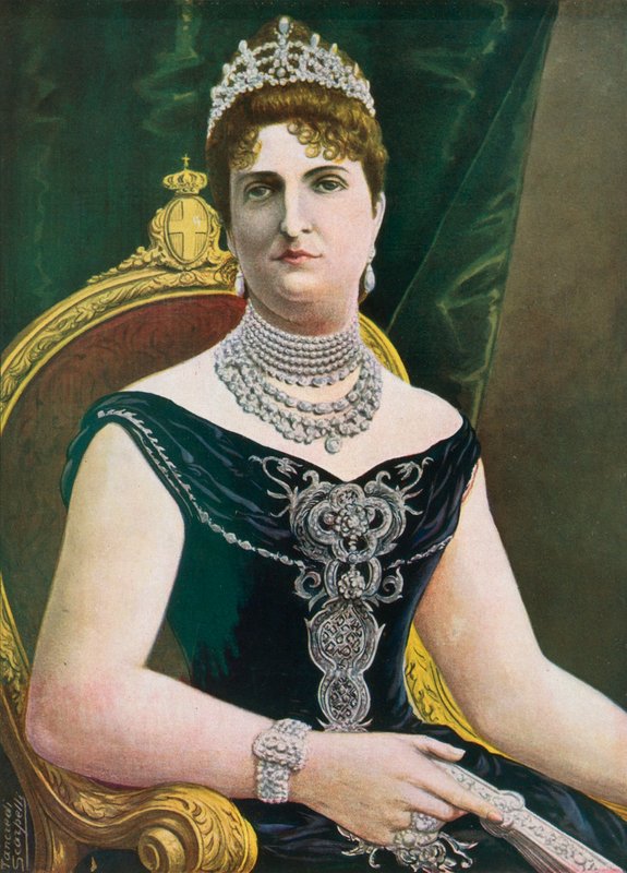 Margherita af Savoyen, dronning af Italien af Tancredi Scarpelli