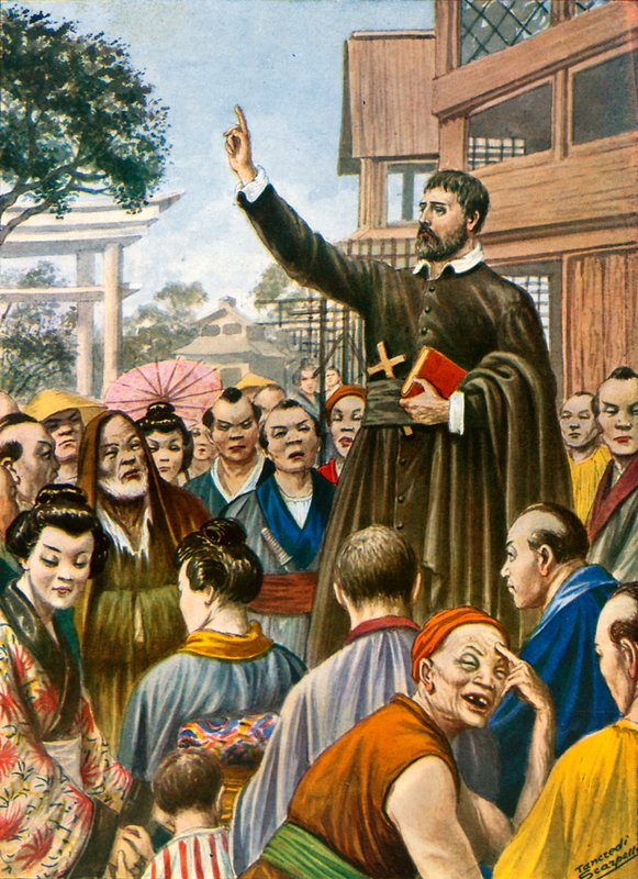 Saint Francis Xavier i Japan af Tancredi Scarpelli