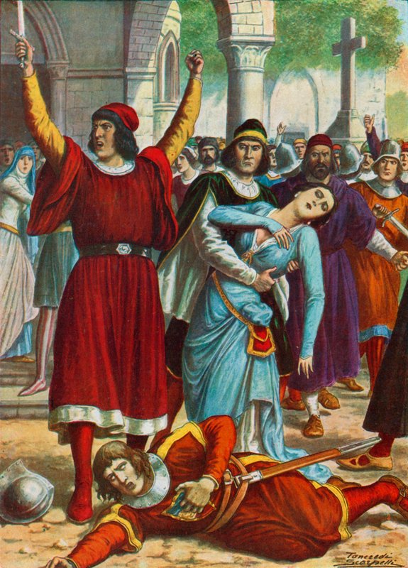 Den sicilianske vesper, 30. marts 1282 af Tancredi Scarpelli