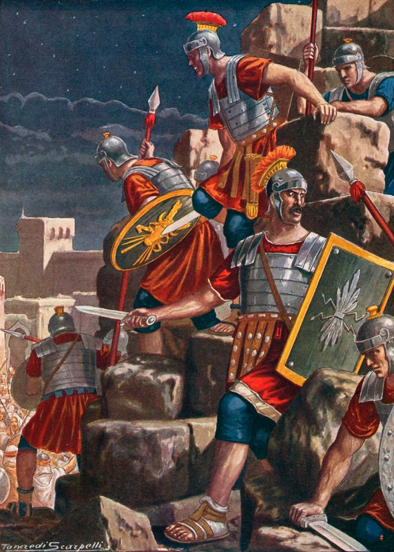 Romernes indtagelse af Jerusalem under Titus