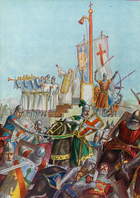 Krigsalter brugt i 1037-38 i forsvaret af Milano mod Conrad II af Tancredi Scarpelli