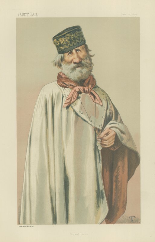 General Giuseppe Garibaldi af Theobald Chartran
