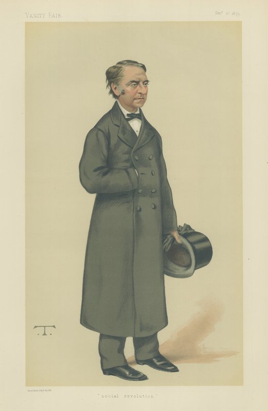 Louis Jean Joseph Charles Blanc (farve litho) af Theobald Chartran