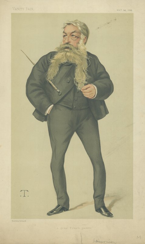 M Jean Louis Ernest Meissonier af Theobald Chartran