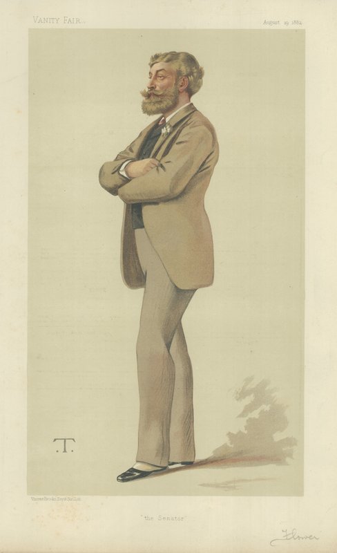 Mr Cyril Flower af Theobald Chartran