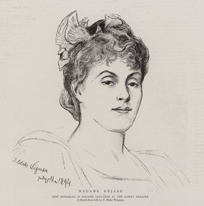 fru rejane af Theodore Blake Wirgman