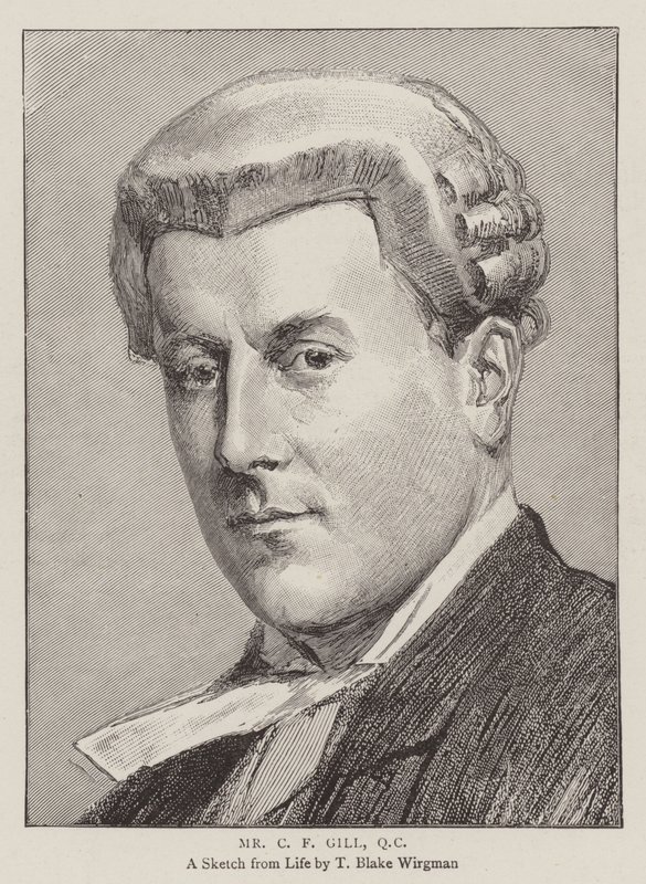 Mr C F Gill, QC af Theodore Blake Wirgman
