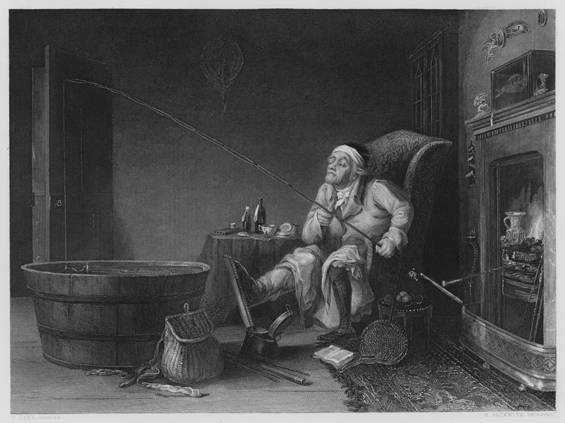 Entusiasten, fra billedet i Vernon Gallery (gravering) af Theodore (after) Lane