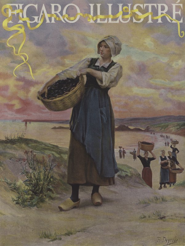 Forside af Le Figaro Illustre, september 1891 af Theophile Louis Deyrolle