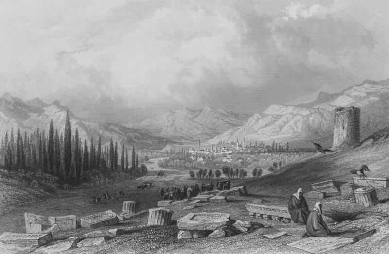 Byen Thyatira, Lilleasien af Thomas Allom