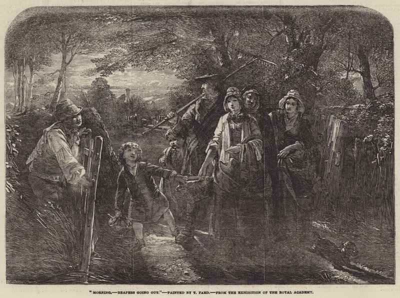 Morgen, Reapers går ud af Thomas Faed