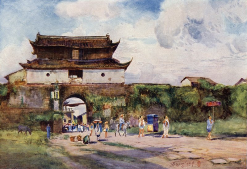 Hangchow, Nordporten af Thomas Hodgson Liddell