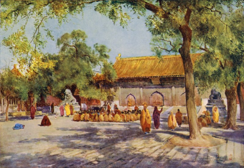 Peking, Lama-templet af Thomas Hodgson Liddell