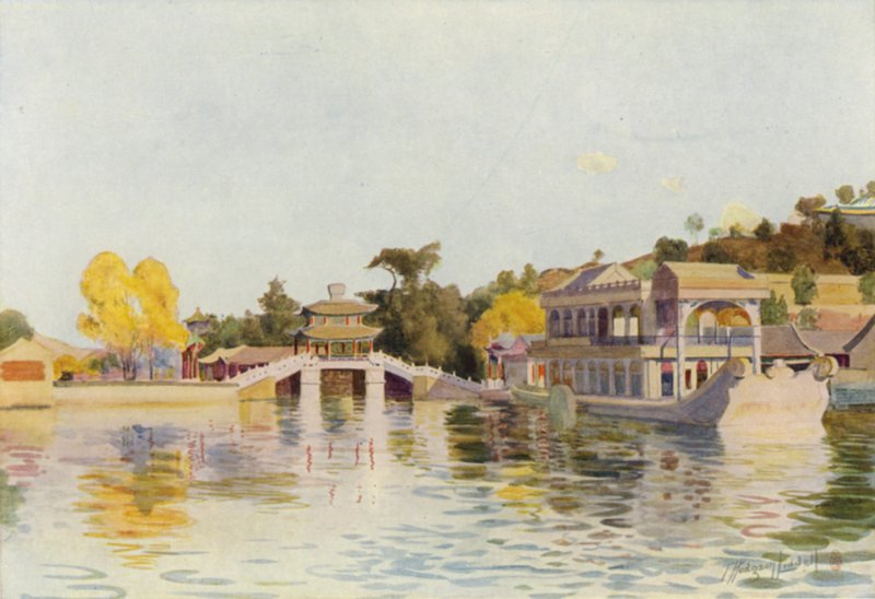 Peking, marmorskrotet af Thomas Hodgson Liddell