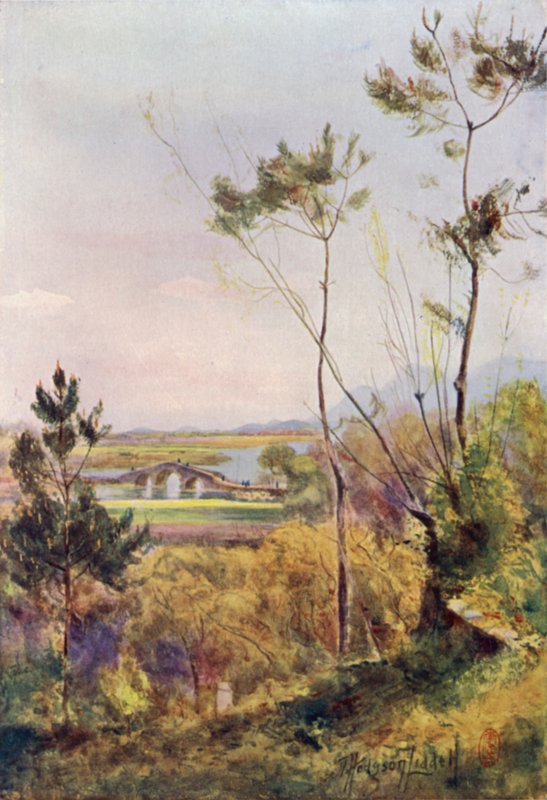 Broen ved Kwangfoong af Thomas Hodgson Liddell