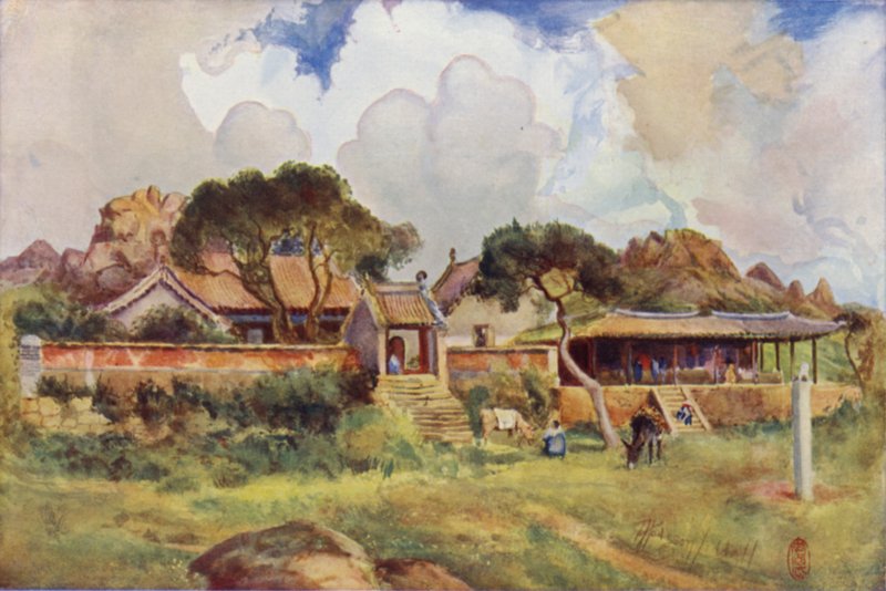 Klippetemplet, Pei-Tai-Ho af Thomas Hodgson Liddell
