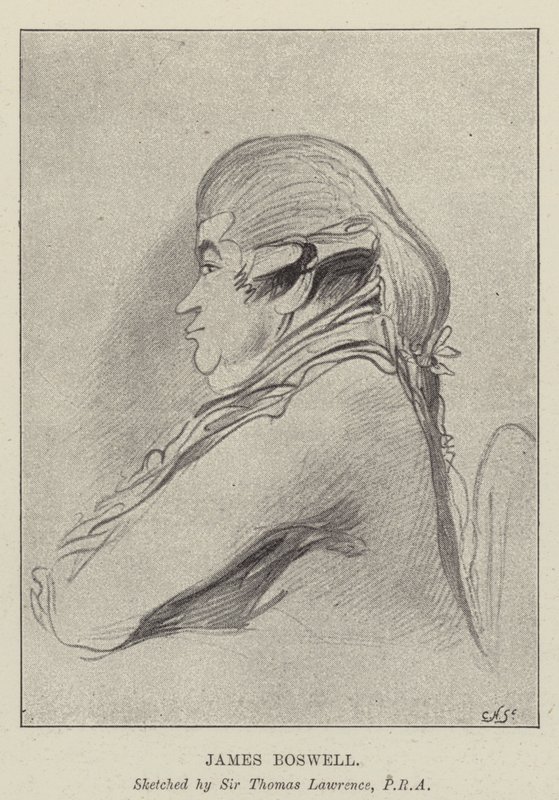 James Boswell af Thomas Lawrence
