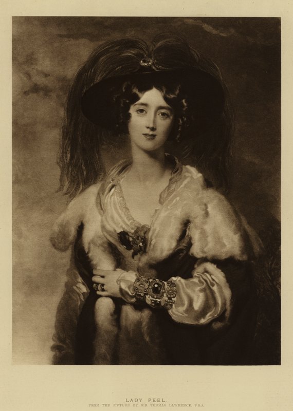 Lady Peel af Thomas Lawrence
