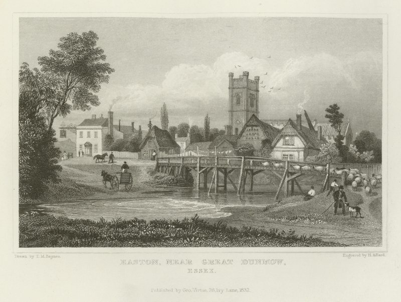Easton, nær Great Dunmow, Essex af Thomas Mann Baynes