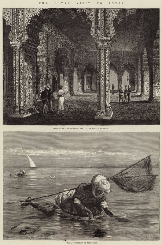 Det kongelige besøg i Indien af Thomas W. Wood