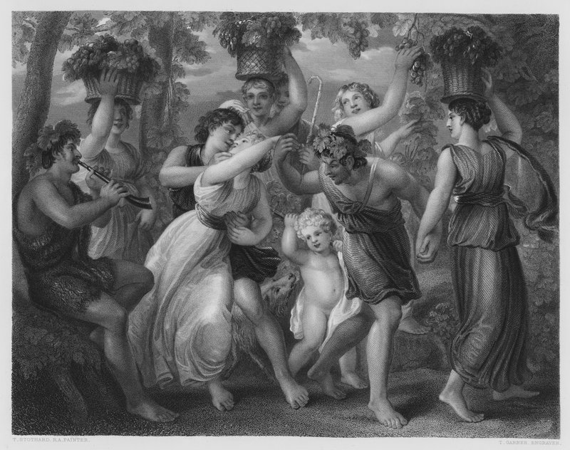 The Vintage, fra billedet i Vernon Gallery af Thomas Stothard