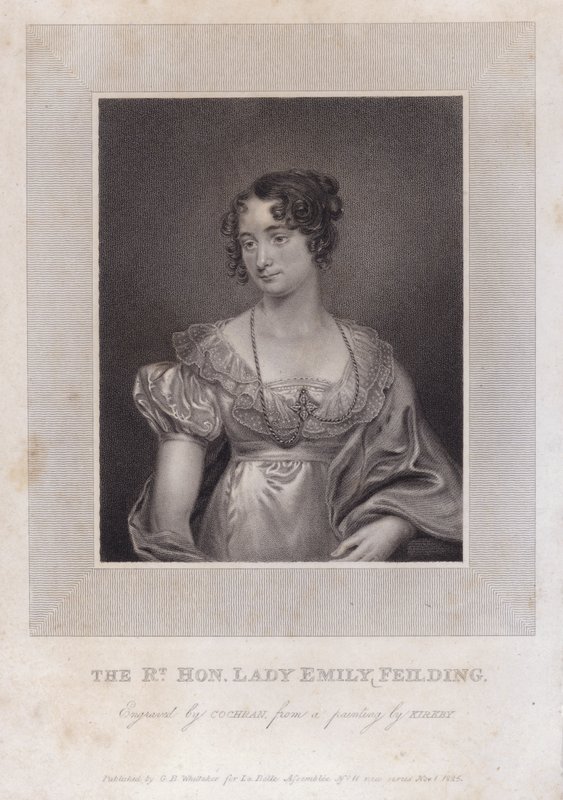 Lady Emily Feilding, fjerde barn af William Feilding, Viscount Feilding og hans kone Anne af Thomas (after) Kirkby