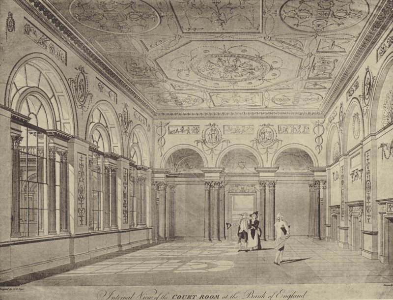Retssalen, Bank of England af Thomas (after) Malton