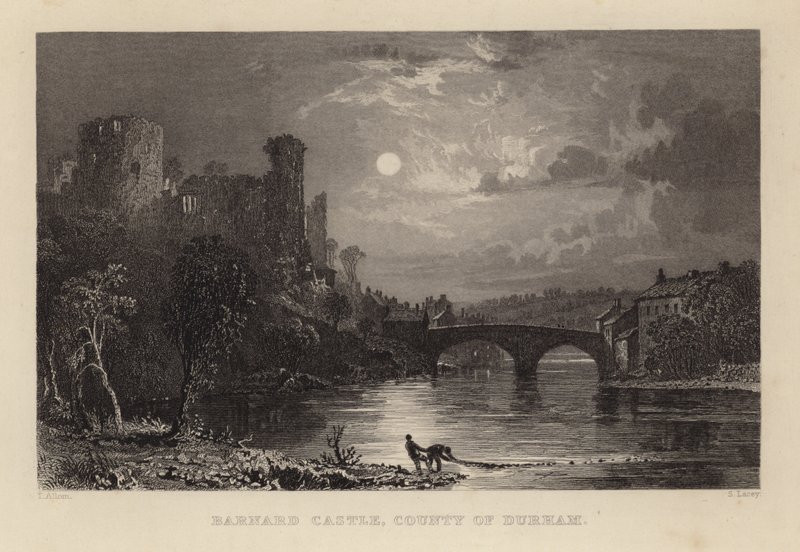 Barnard Slot af Thomas Allom