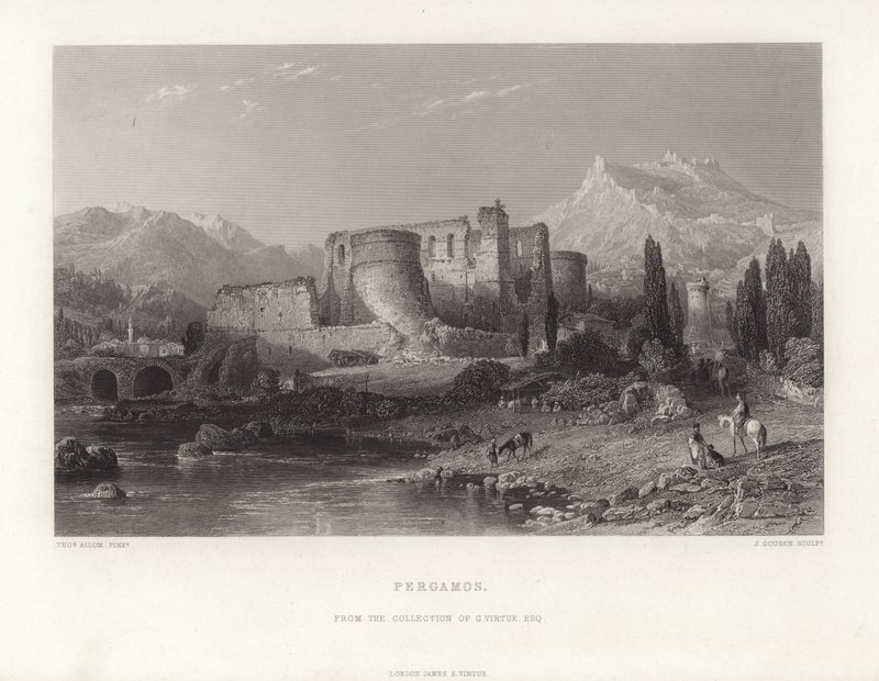 Pergamos, Tyrkiet af Thomas Allom