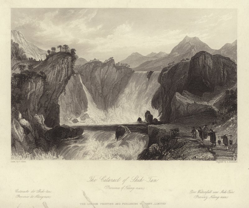 Grå stær fra Shih Tan af Thomas Allom