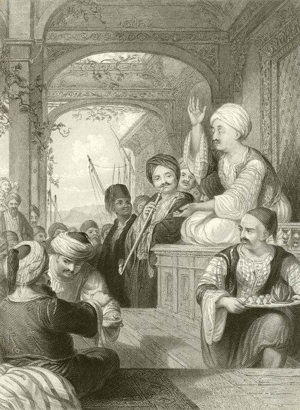 Medak, eller den østlige historiefortæller af Thomas Allom