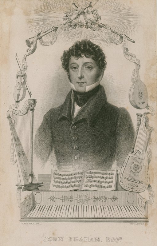 John Braham, sanger af Thomas Charles Wageman
