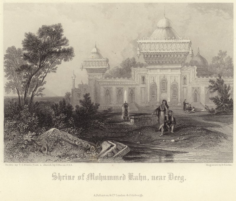 Mohammed Khans helligdom af Thomas Colman Dibdin