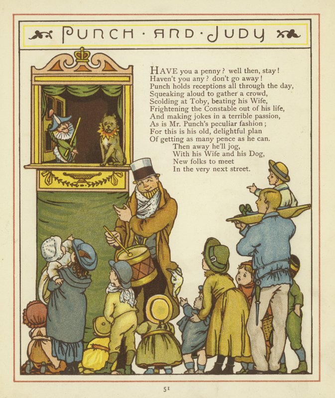 Punch og Judy af Thomas Crane