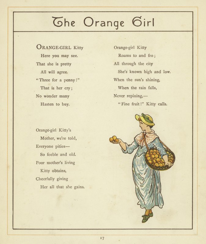 Orangepigen af Thomas Crane