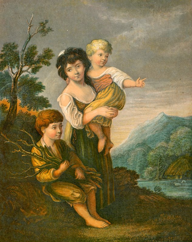 Sommerhusbørn af Thomas Gainsborough