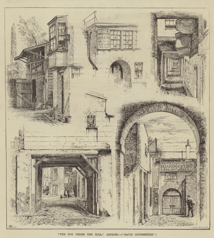 Ræven under bakken, Adelphi, David Copperfield af Thomas Harrington Wilson