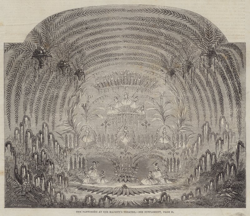 Pantomimen i Hendes Majestæts Teater af Thomas Harrington Wilson