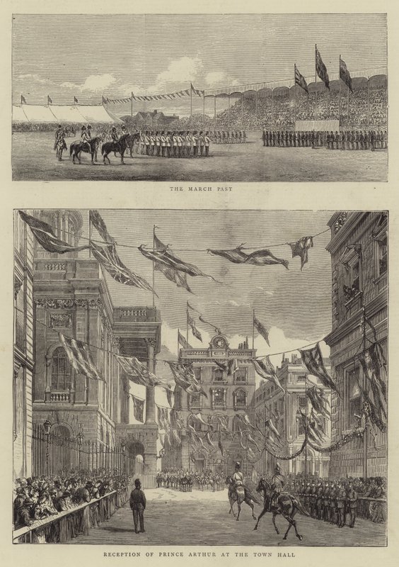 Det kongelige besøg i Liverpool af Thomas Harrington Wilson