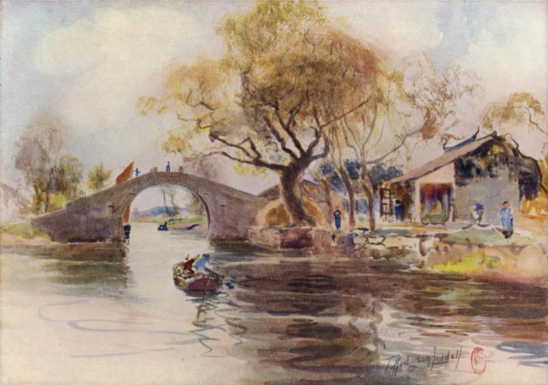 I nærheden af Mutu, over Soochow af Thomas Hodgson Liddell