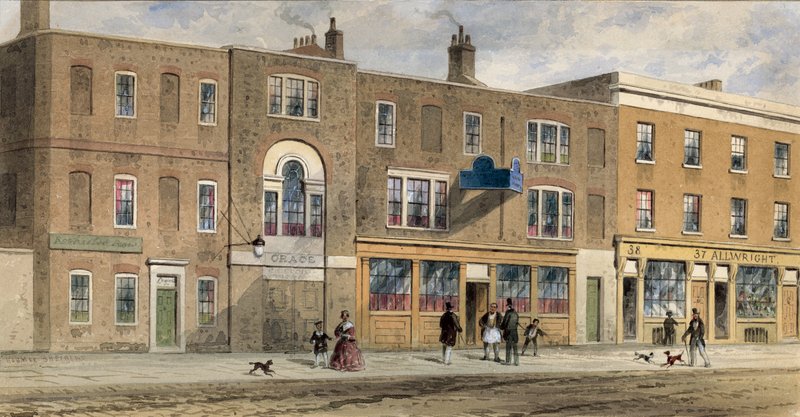 Rochester Row af Thomas Hosmer Shepherd
