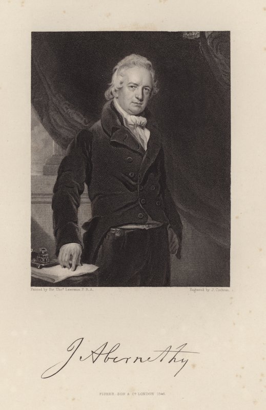 John Abernathy af Thomas Lawrence