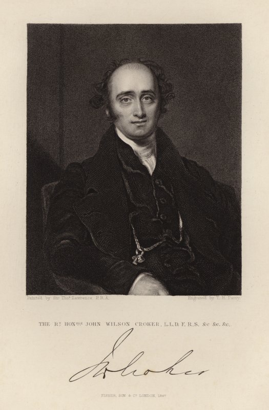 John Wilson Croker af Thomas Lawrence