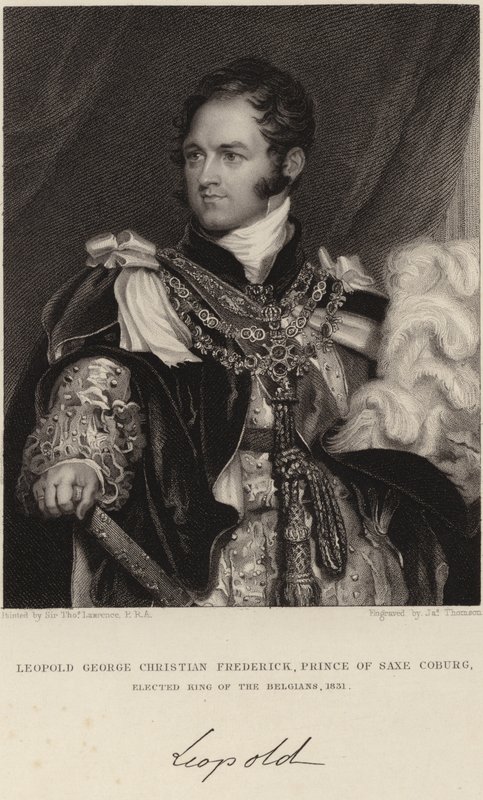 Kong Leopold I af Belgien af Thomas Lawrence