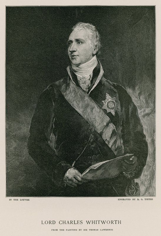 Lord Charles Whitworth af Thomas Lawrence