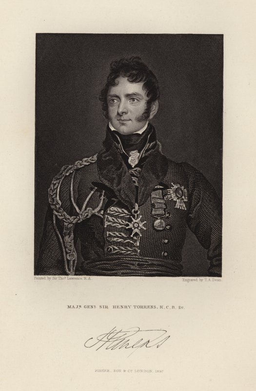 Generalmajor Sir Henry Torrens af Thomas Lawrence