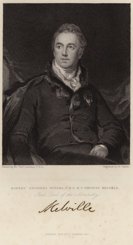 Portræt af Robert Saunders-Dundas af Thomas Lawrence