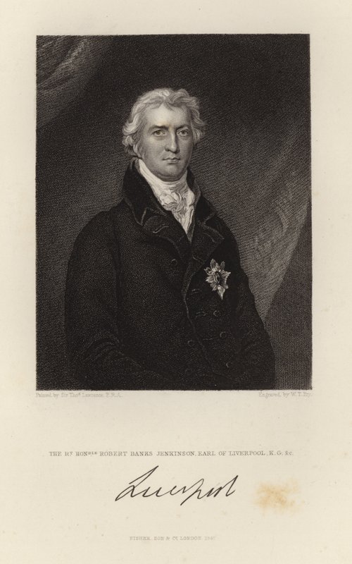 Robert Banks Jenkinson af Thomas Lawrence